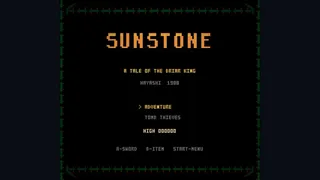 SUNSTONE: A Tale of the Briar King