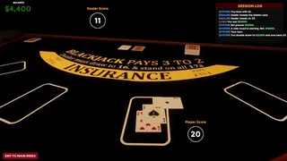 Blackjack Simulator 2027