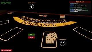Blackjack Simulator 2027