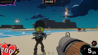 Crazi Krazy Big Baby Bad And Mad Fun With Guns, Boi, Goblin Game