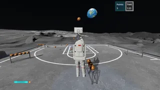 Скриншот 5 к игре Moon Basketball