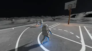 Скриншот 6 к игре Moon Basketball