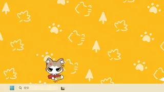 盯着你！桌面喵小西