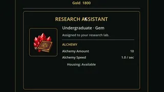 Apparently an Apprentice Alchemist