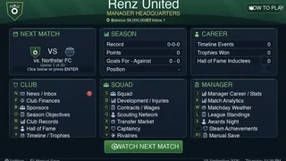 Скриншот 6 к игре Renz Soccer Sim