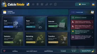 Скриншот 1 к игре Calcio Totale