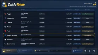 Скриншот 7 к игре Calcio Totale
