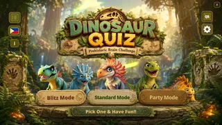 Dinosaur Quiz Trivia - Prehistoric Brain Challenge