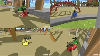 Скриншот 1 к игре Corgi Battle Cars