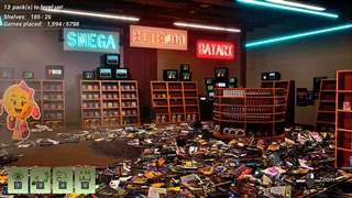 Скриншот 2 к игре MY CAT SCATTERED GAMES: Tidy Videogame Supermarket