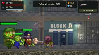 Скриншот 1 к игре Alcatraz: Zombie Outbreak