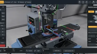 Скриншот 1 к игре Milling Machine Simulator 2: Machine Shop