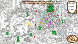 Скриншот 1 к игре Christmas Mystery: 100 Hidden Cats