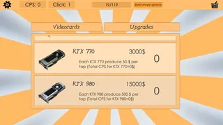 Скриншот 3 к игре Bitcoin Clicker