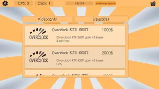 Скриншот 4 к игре Bitcoin Clicker