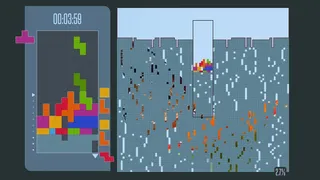 Скриншот 3 к игре Block Breakin' Logic Downstacker