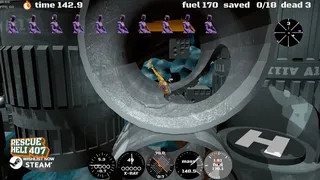 Скриншот 3 к игре Rescue Heli RH407