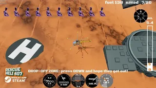Скриншот 4 к игре Rescue Heli RH407