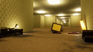 Скриншот 1 к игре BrVR Backrooms Virtual Reality