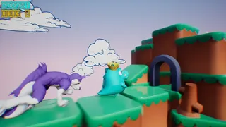 Скриншот 3 к игре Dino running from a FURRY: GAMESFORFARM