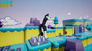 Скриншот 5 к игре Dino running from a FURRY: GAMESFORFARM