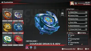 Скриншот 4 к игре BEYBLADE X EVOBATTLE