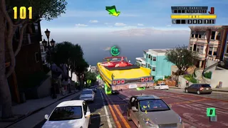 Скриншот 3 к игре Crazy Taxi: World Tour