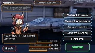 Скриншот 8 к игре Carrier Wing Ypsilon