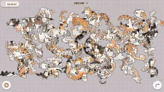 Скриншот 4 к игре Cats Huddled Together 挤在一起的猫猫们
