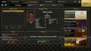 Скриншот 5 к игре Elite MMA Manager
