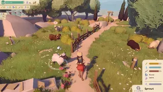 Скриншот 3 к игре Little Sheep Valley – Cozy ranch-builder