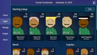 Скриншот 5 к игре Hoops Ahead: Basketball Manager