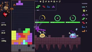 Скриншот 1 к игре Tetrogue
