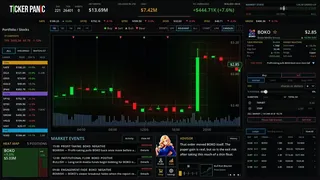 Скриншот 1 к игре Ticker Panic: Stock Market Simulator