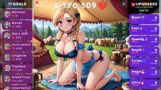 Скриншот 2 к игре Hentai Clicker: Klara is streaming