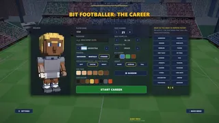 Скриншот 1 к игре Bit Footballer: The Career
