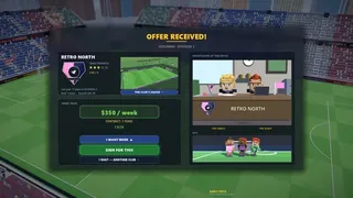 Скриншот 2 к игре Bit Footballer: The Career