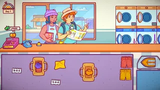 Скриншот 1 к игре Freshly Folded: Laundry Shop
