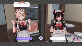 Скриншот 1 к игре Maid Cafe Simulator