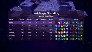 Скриншот 4 к игре Spellfall: Last Mage Standing