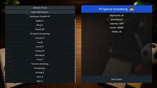 Скриншот 3 к игре Eastfold Club Manager