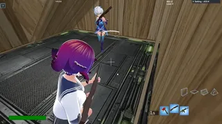 Скриншот 4 к игре Girlsnite - Anime Building Battle TPS