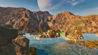 Скриншот 2 к игре Mountain Surfer Drone Racing Game