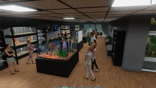 Скриншот 3 к игре Aquarist - стройте аквариумы, разводите рыбу, развивайте свой бизнес.