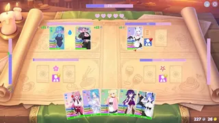 Скриншот 3 к игре Shuffle Waifu Cafe