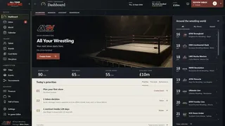 Скриншот 3 к игре All Your Wrestling Pro Manager