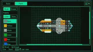 Скриншот 2 к игре Literally A Flying Brick : The Ship Building Shooter