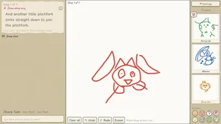 Скриншот 2 к игре Drawaoke: Sing, Scribble, Showdown!