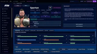 Скриншот 1 к игре WBS26 Wrestling Booker Simulator