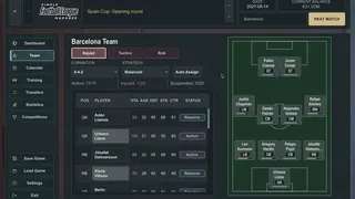 Скриншот 2 к игре Simple Football League Manager